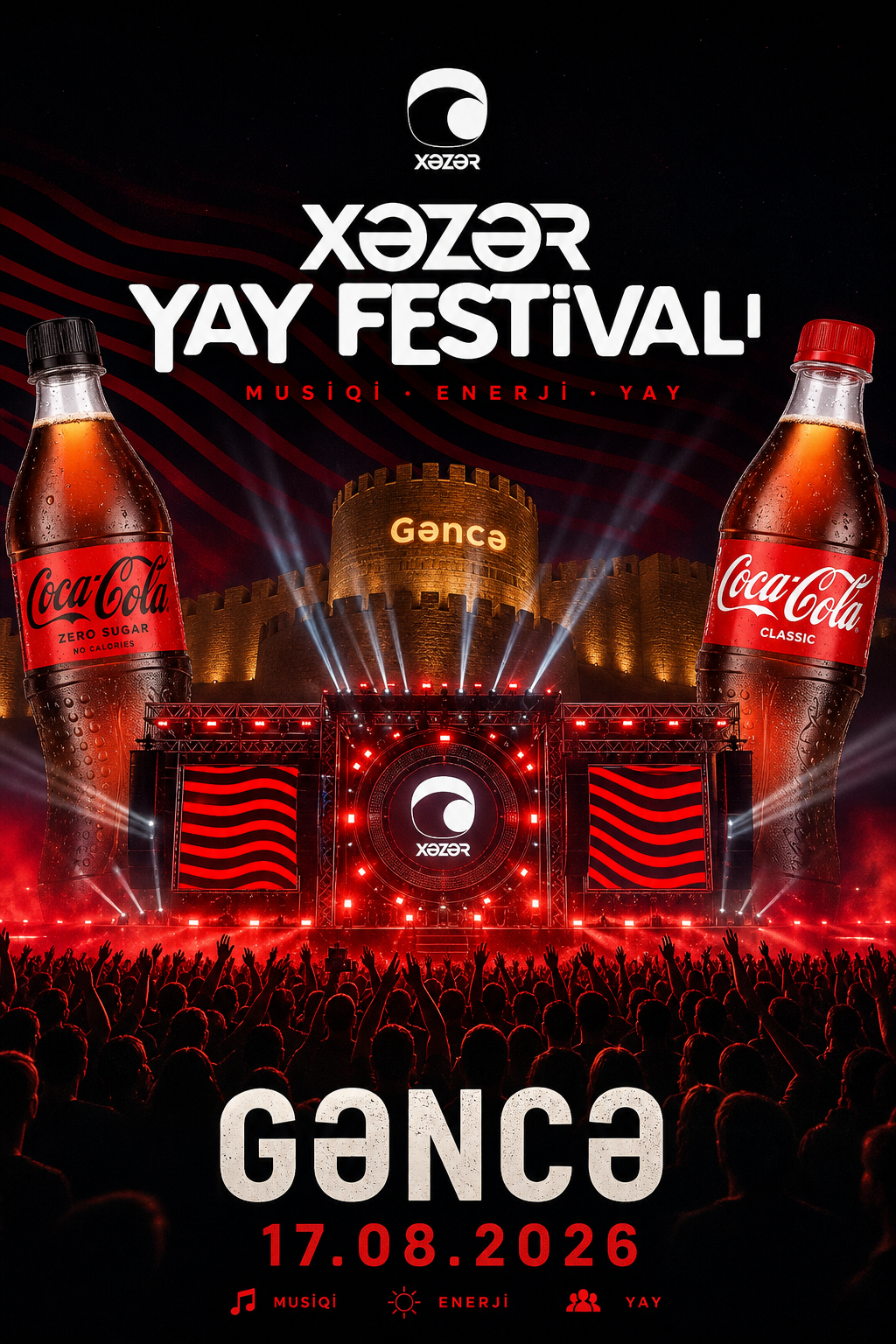 Xəzər Yay Festivalı - Gəncə Şəhəri (17.08.2026)