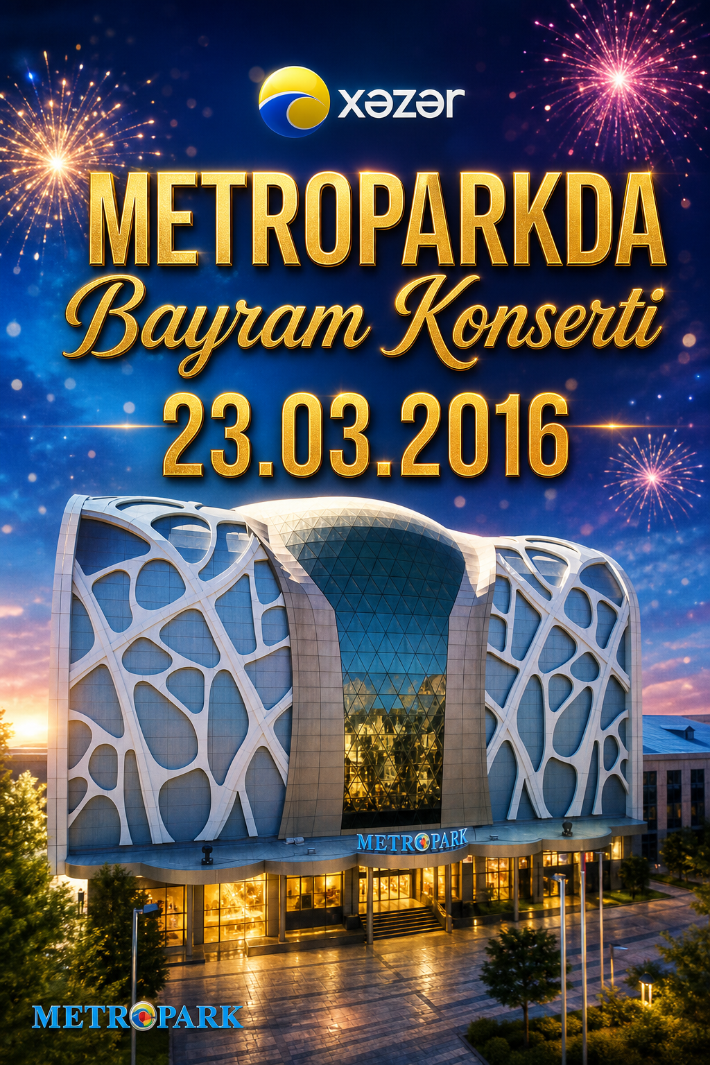 Metroparkda bayram konserti (23.03.2016)